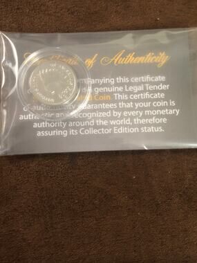 1902 rhodium plated Indian head penny coin